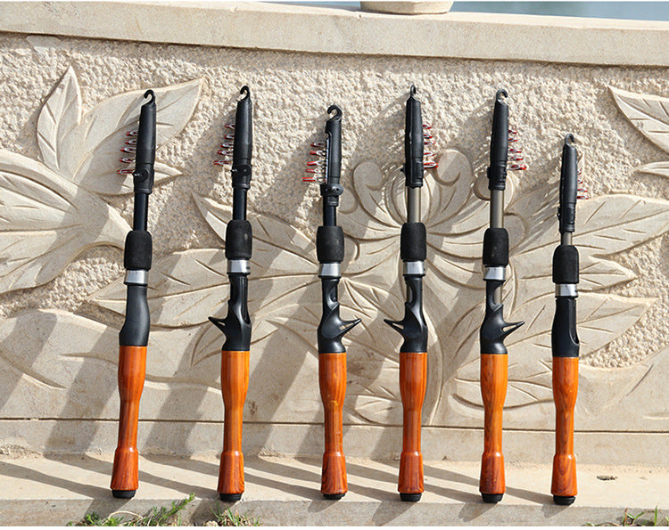 Short Section Telescopic Fishing Rod