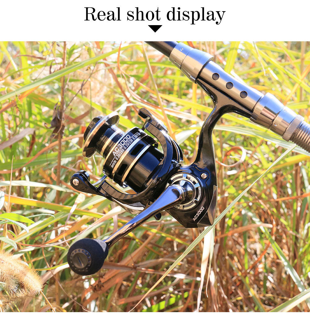 Fishing Wheel Metal Reel Bait