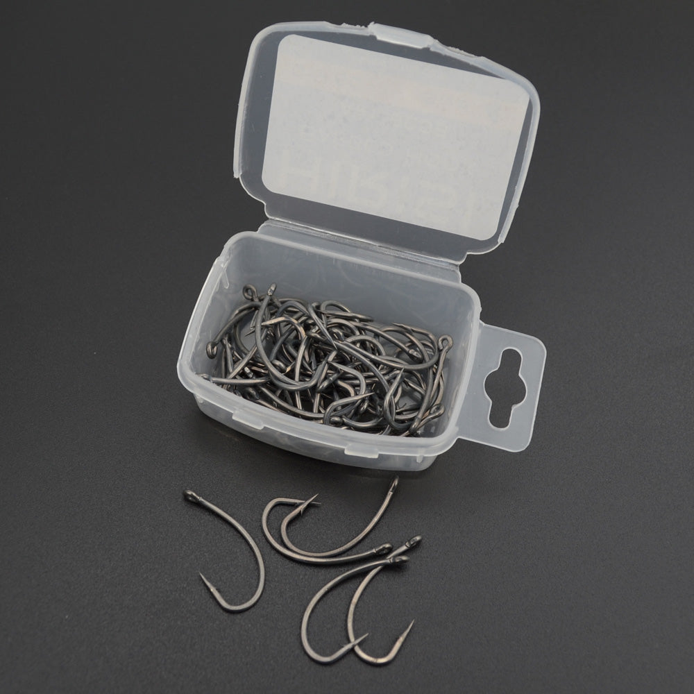 50 Boxed Fish Hooks With Barbs