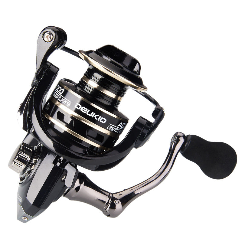 Fishing Wheel Metal Reel Bait