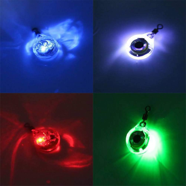 Deep Drop Underwater Eye Shape Fishing LED Lure