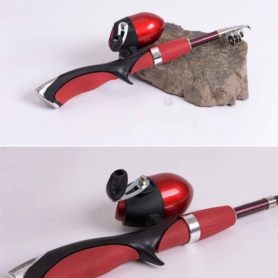 Portable Gun-type Ice Fishing Rod