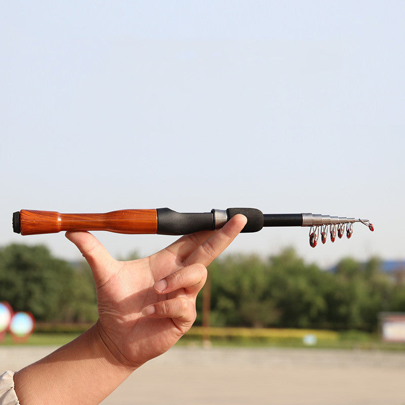 Short Section Telescopic Fishing Rod