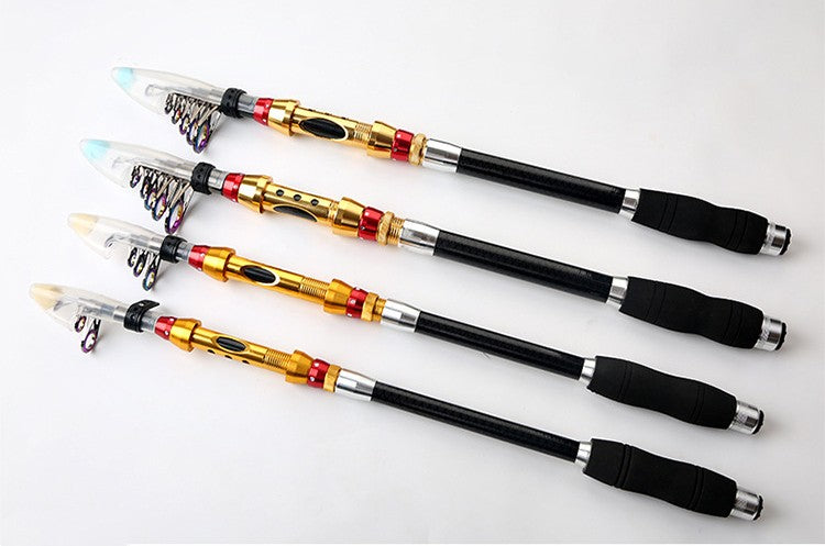 Fishing Rod Spinning Carbon Fiber Telescopic