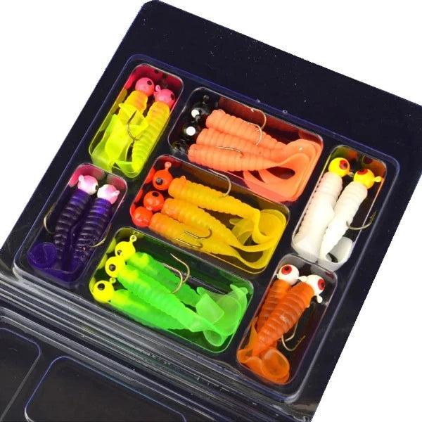 Vibrant Fishing Hooks Set