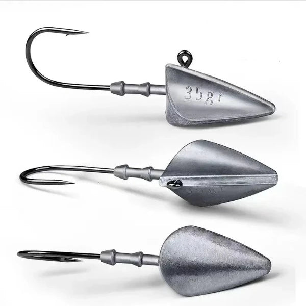 Triangular Jig Head Fishing Hook