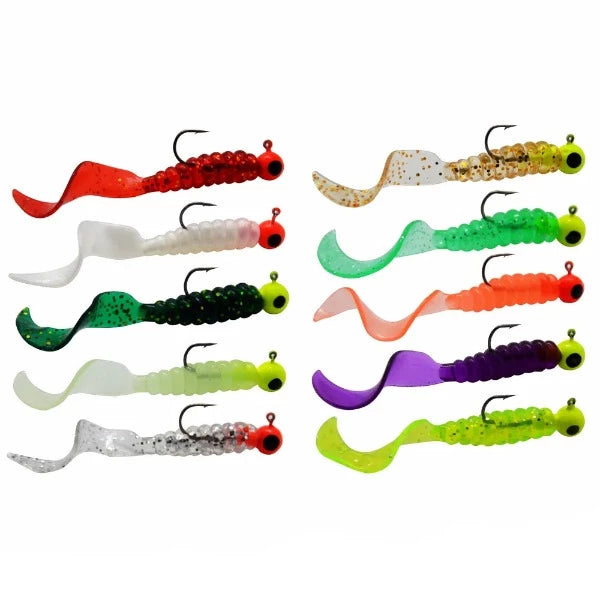 Vibrant Fishing Hooks Set