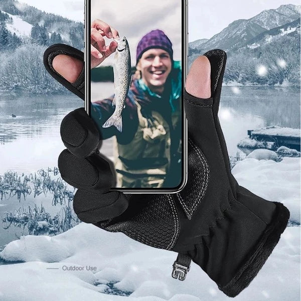 Weatherproof Winter Fishing Gloves